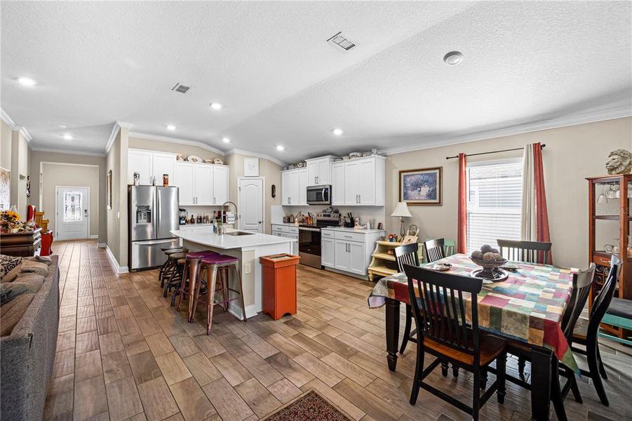 Furnished interior view inside a new home in Sawmill Branch, Palm Coast (Image 8).
