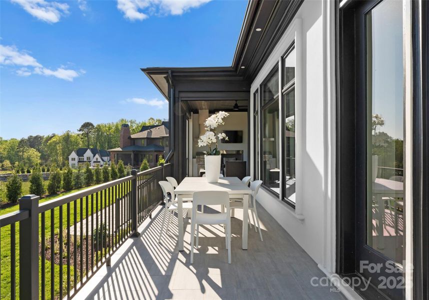 Front exterior of a new home in , Weddington, NC, highlighting curb appeal (Image 2).