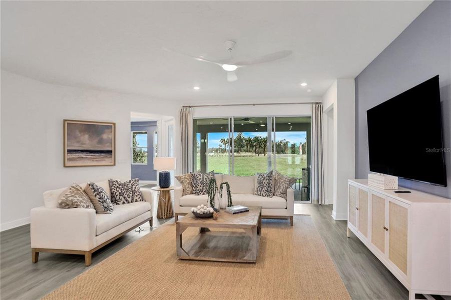 Furnished interior view inside a new home in Angeline, Land O' Lakes (Image 26).