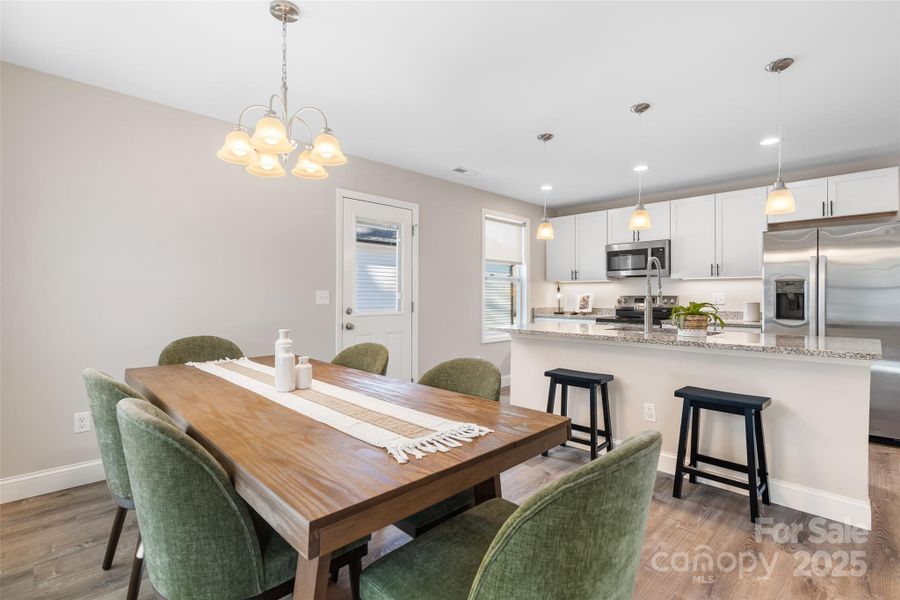 Furnished interior view inside a new home in , Brevard (Image 7).