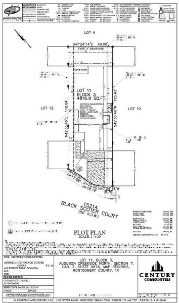 2D floor plan layout of this home in Audubon, Magnolia, TX (Image 3). 2D floor plan layout of this home in Audubon, Magnolia, TX (Image 3).