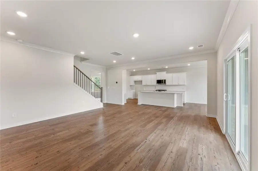 Spacious, unfurnished interior of a new home in The Estates at Gainesville Township, Gainesville (Image 28).