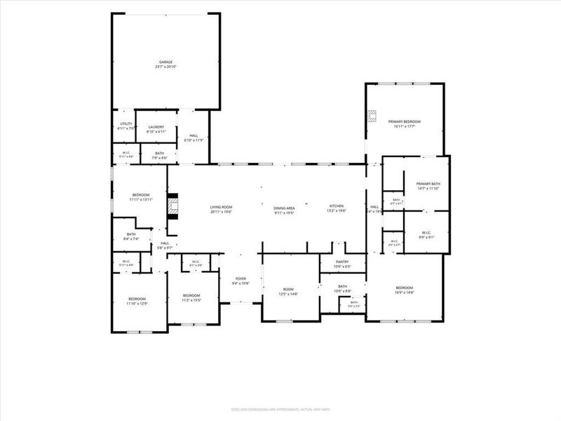 2D floor plan layout of this home in , Forney, TX (Image 4). 2D floor plan layout of this home in , Forney, TX (Image 4).