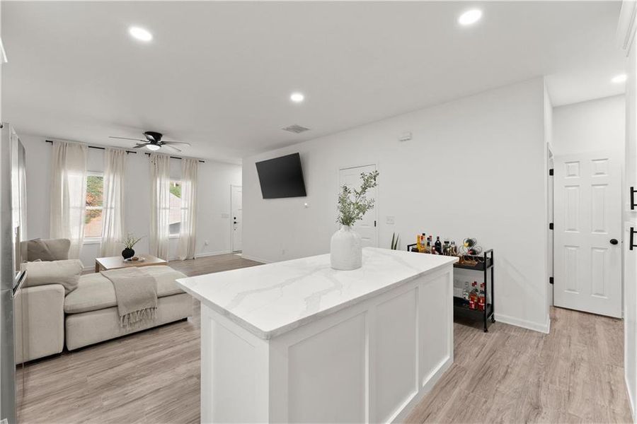 Furnished interior view inside a new home in , Lula (Image 10).