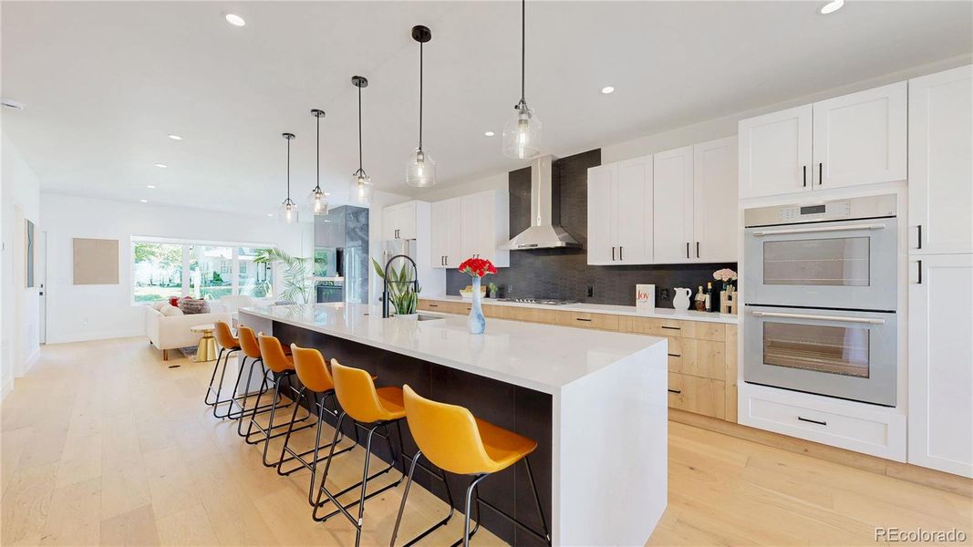 Furnished interior view inside a new home in , Denver (Image 10).