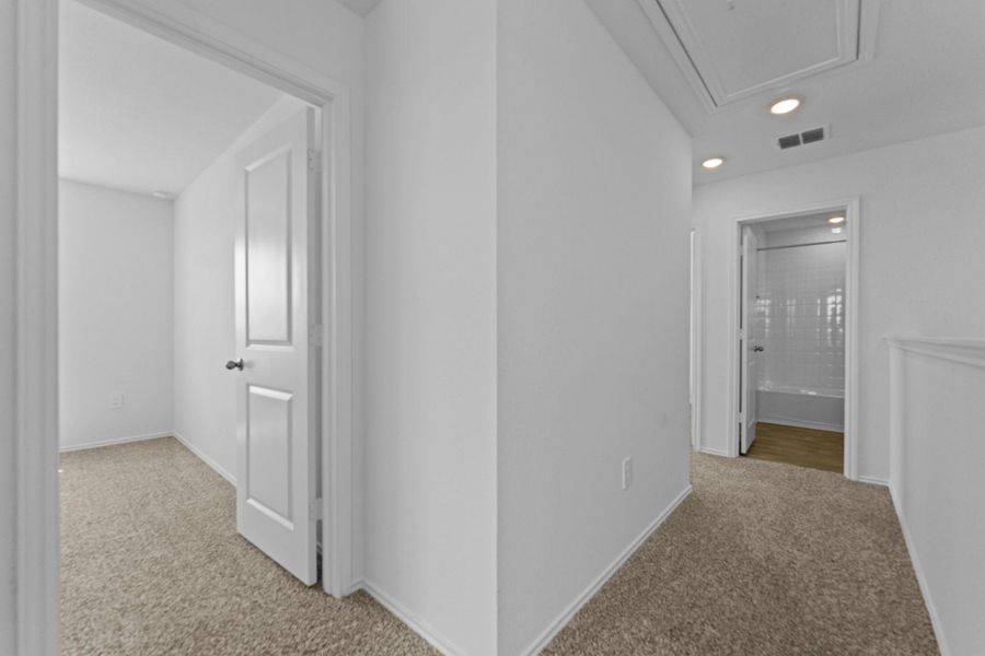 Spacious, unfurnished interior of a new home in Palomino, Manor (Image 23). Spacious, unfurnished interior of a new home in Palomino, Manor (Image 23).