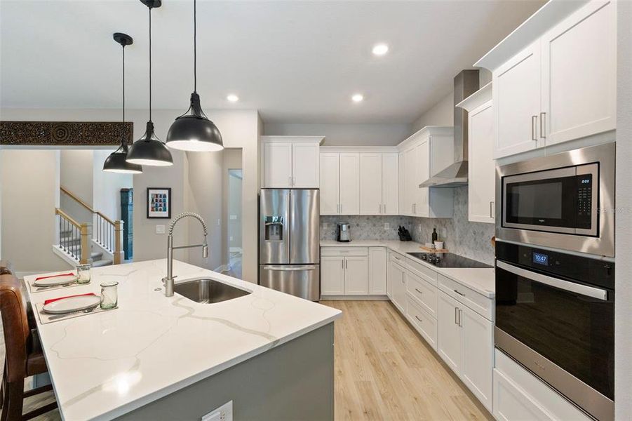 Furnished interior view inside a new home in Bella Terra, Hudson (Image 18). Furnished interior view inside a new home in Bella Terra, Hudson (Image 18).