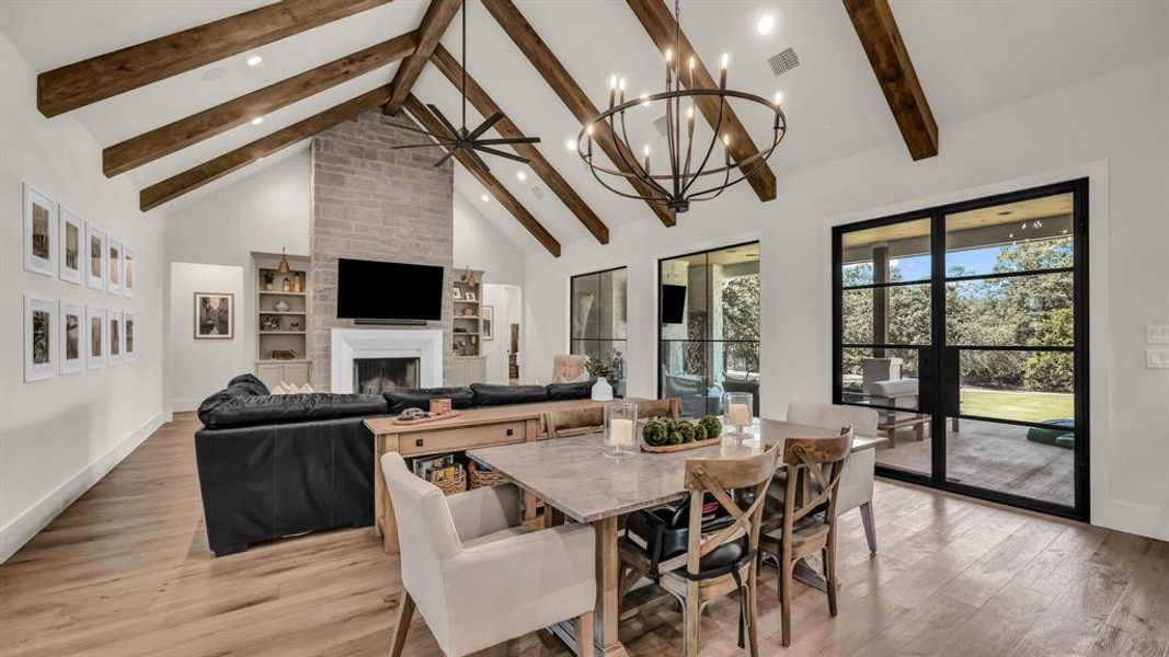 Furnished interior view inside a new home in , Weatherford (Image 16).