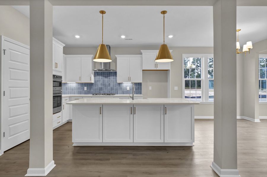 Furnished interior view inside a new home in Grand Park, Leland (Image 5).