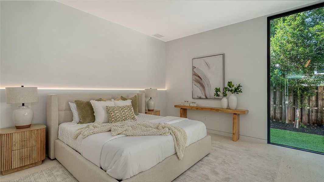 Furnished interior view inside a new home in , Sarasota (Image 53). Furnished interior view inside a new home in , Sarasota (Image 53).