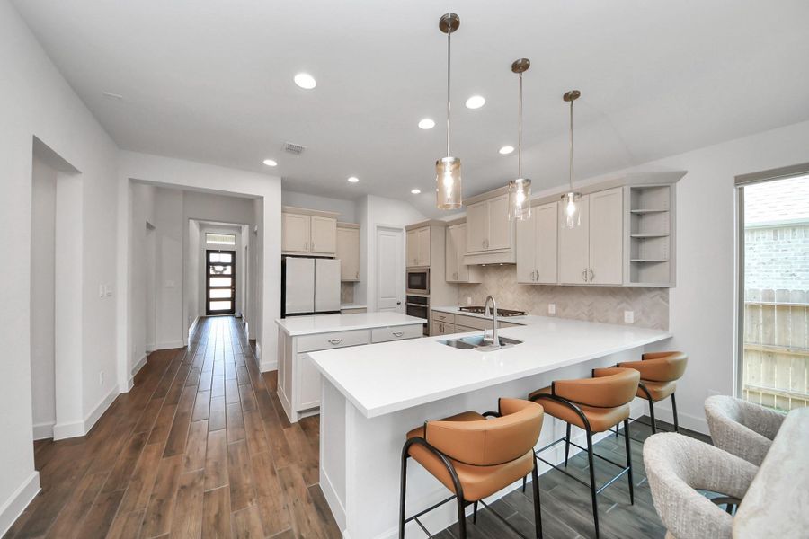 Modern kitchen!