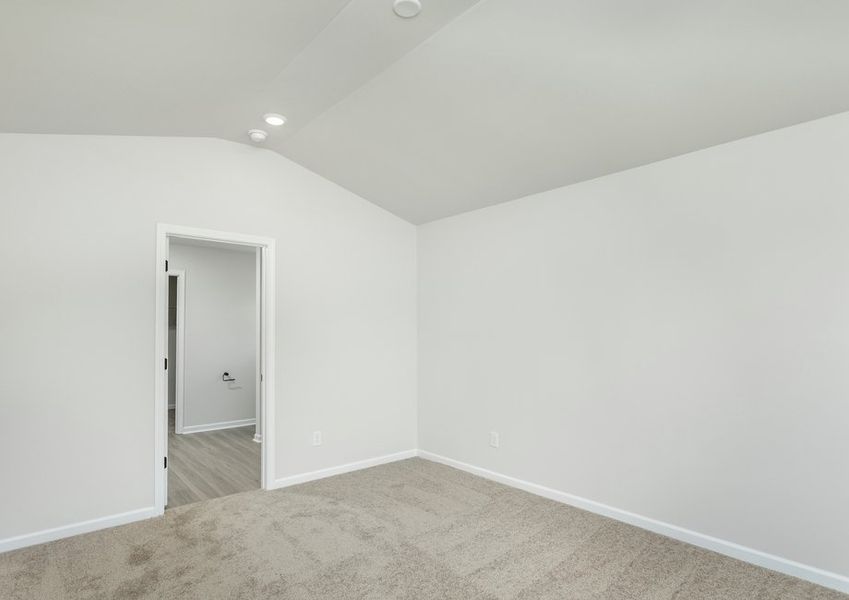 the master has an en-suite bathroom and walk-in closet.