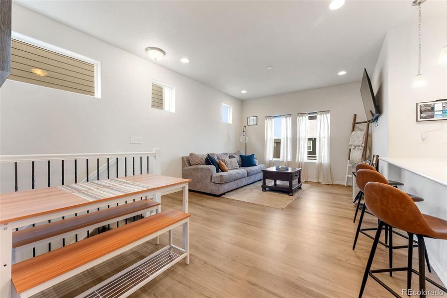 Furnished interior view inside a new home in , Colorado Springs (Image 19).