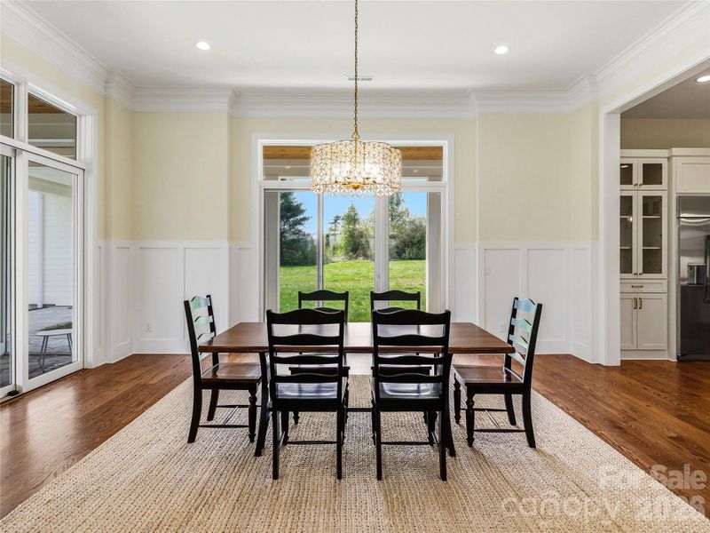 Furnished interior view inside a new home in , Fletcher (Image 7).