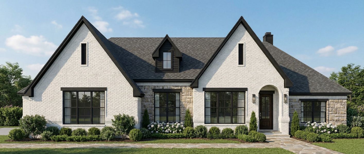 Representative exterior photo of a completed home built from the The Mesquite by Kenmark Homes in Escondido Ranches, Weatherford, TX (Image 8).