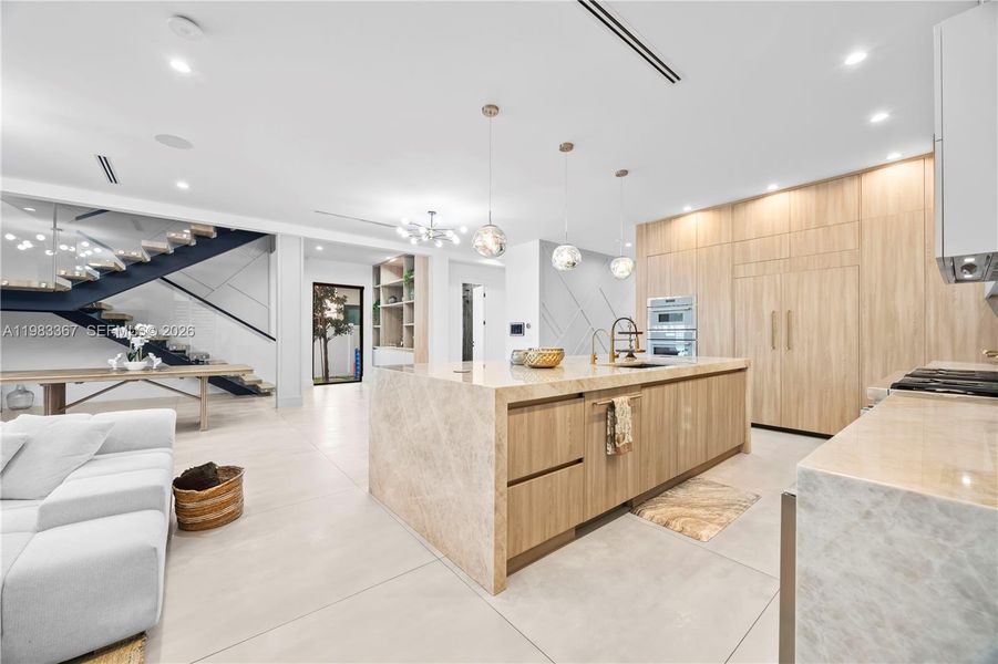 Furnished interior view inside a new home in , Fort Lauderdale (Image 75).