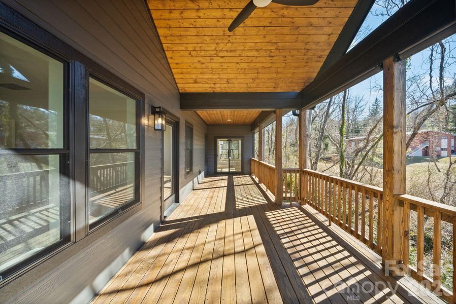 Exterior details and patio area of a home in , Asheville (Image 20). Exterior details and patio area of a home in , Asheville (Image 20).