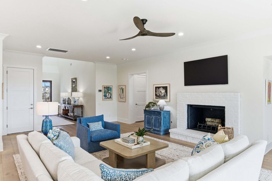 Furnished interior view inside a new home in , Mount Pleasant (Image 30).