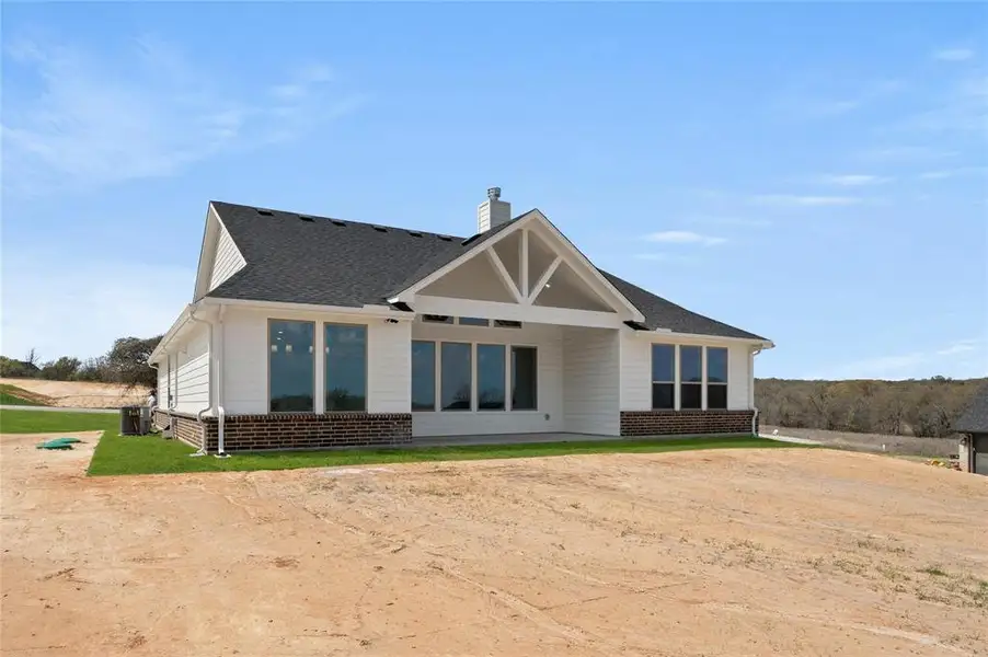 Exterior details and patio area of a home in The Ranches at Valley View, Springtown (Image 4). Exterior details and patio area of a home in The Ranches at Valley View, Springtown (Image 4).