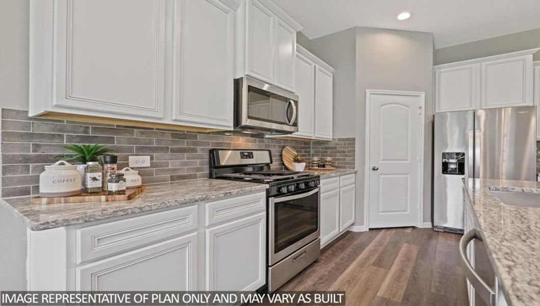 Furnished interior view inside a new home in Hills of Westlake, Conroe (Image 17).
