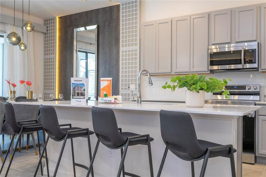 Furnished interior view inside a new home in , Orlando (Image 15).