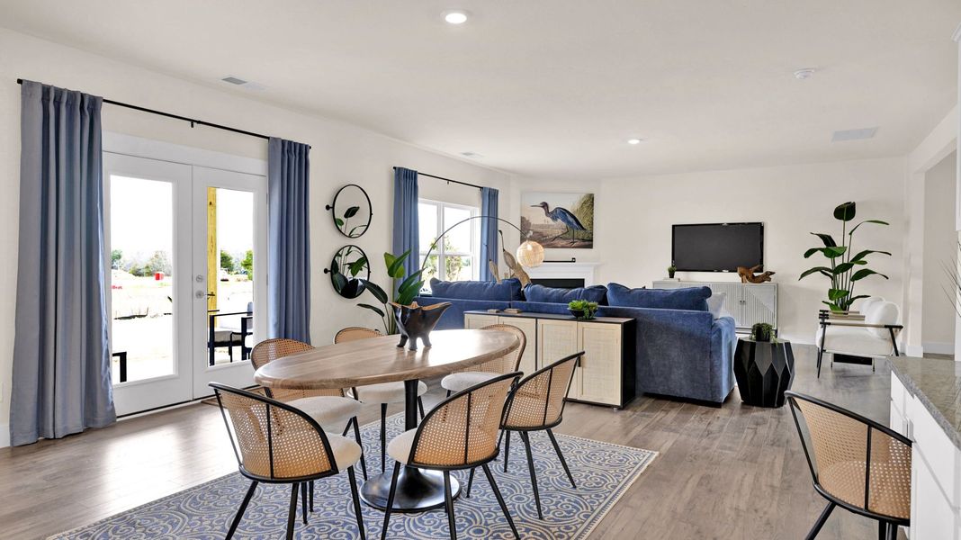 Furnished interior view inside a new home in Harbor Crest, Ooltewah (Image 23).