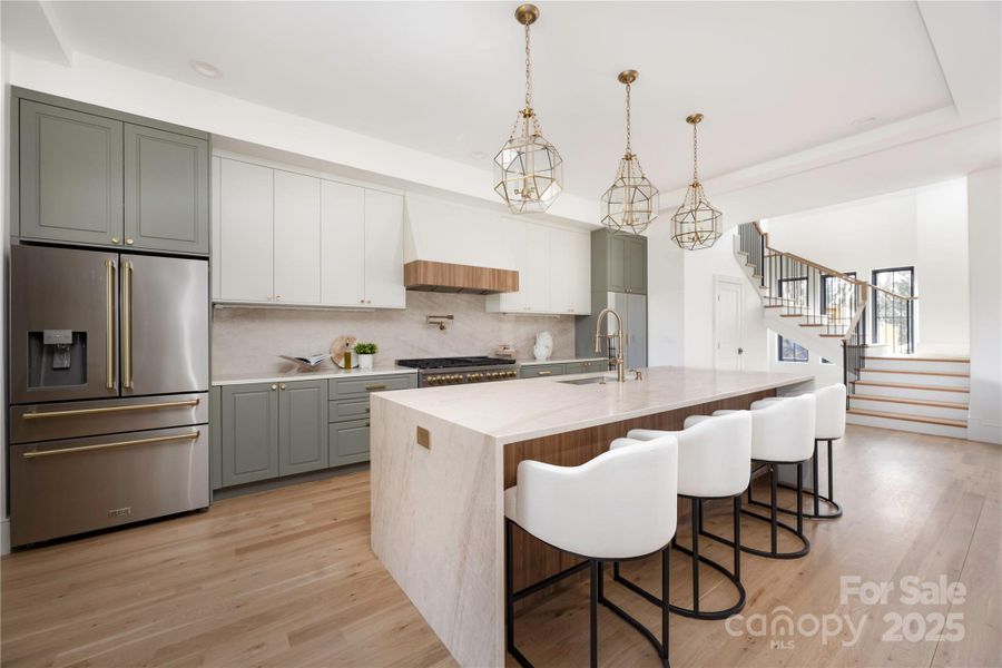 Furnished interior view inside a new home in , Charlotte (Image 42).
