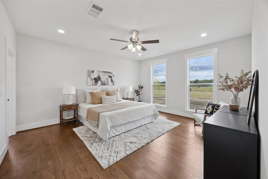 Furnished interior view inside a new home in , Wills Point (Image 13).