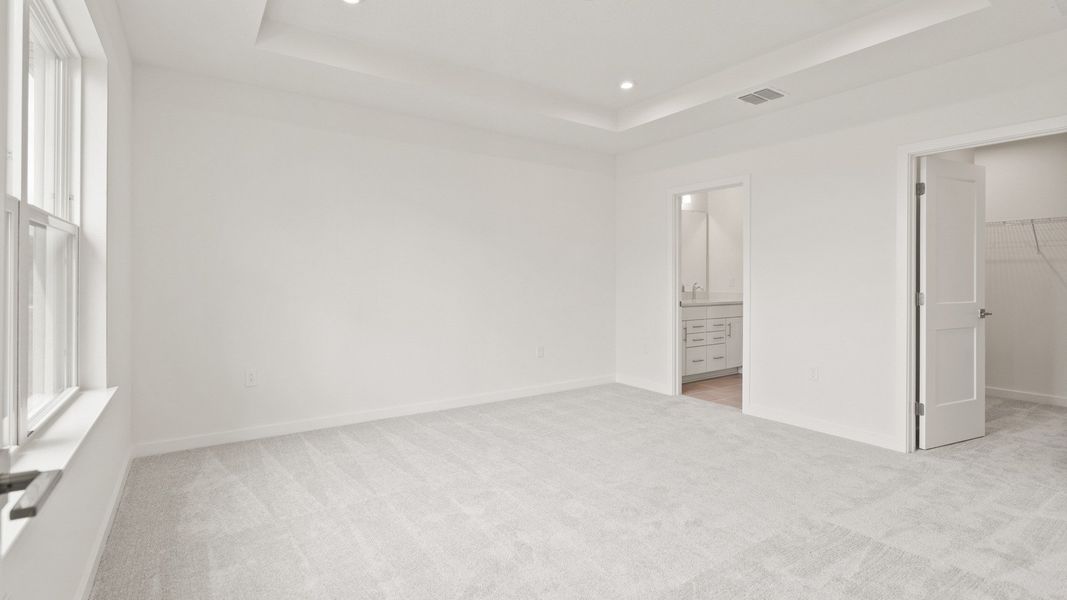 Representative furnished interior of a home built from the Flagler by DRB Homes in Grasslands West, Lakeland (Image 13).
