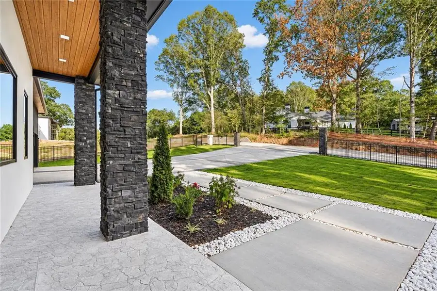 Exterior details and patio area of a home in , Auburn (Image 31).