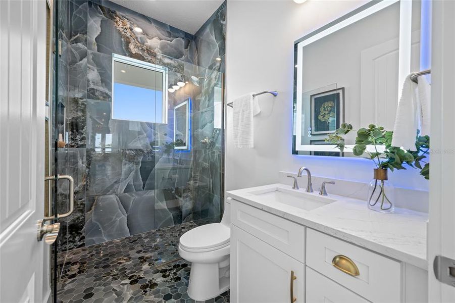 Furnished interior view inside a new home in , Madeira Beach (Image 11).