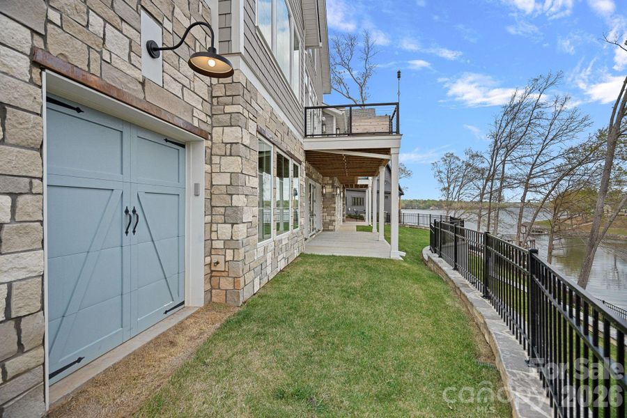 Exterior details and patio area of a home in , Clover (Image 4).