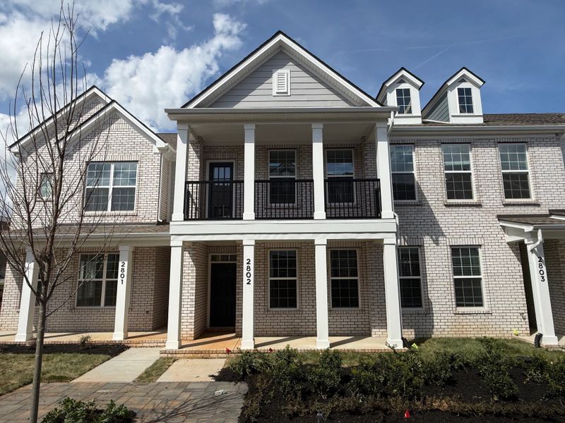 Front exterior of a new home in Promenade at Clari Park, Murfreesboro, TN, highlighting curb appeal (Image 1). Front exterior of a new home in Promenade at Clari Park, Murfreesboro, TN, highlighting curb appeal (Image 1).