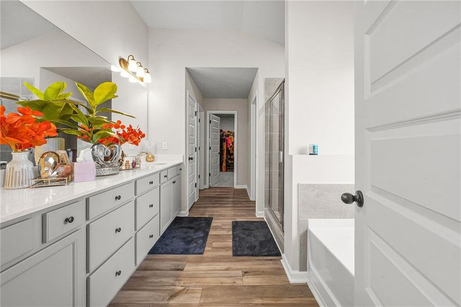 Furnished interior view inside a new home in Berkeley Lakes, Locust Grove (Image 13).