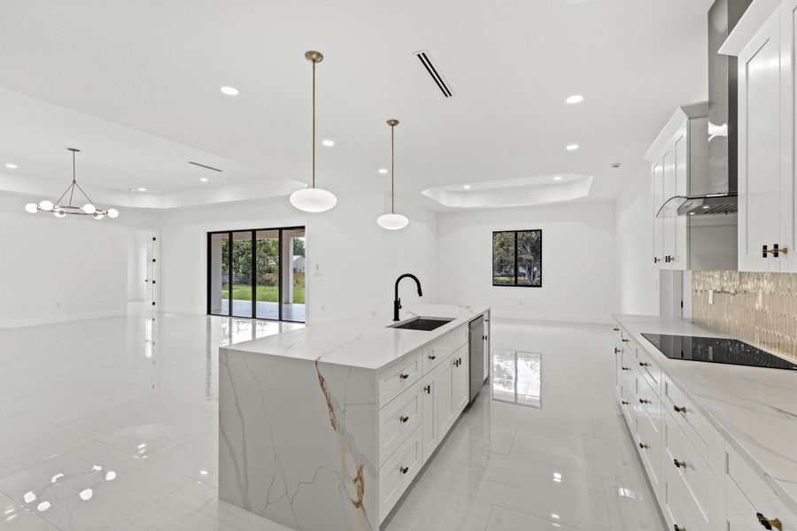 Furnished interior view inside a new home in , Loxahatchee (Image 9).