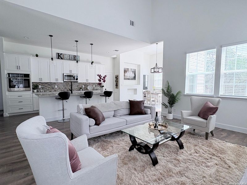 Furnished interior view inside a new home in , Spring Branch (Image 23).