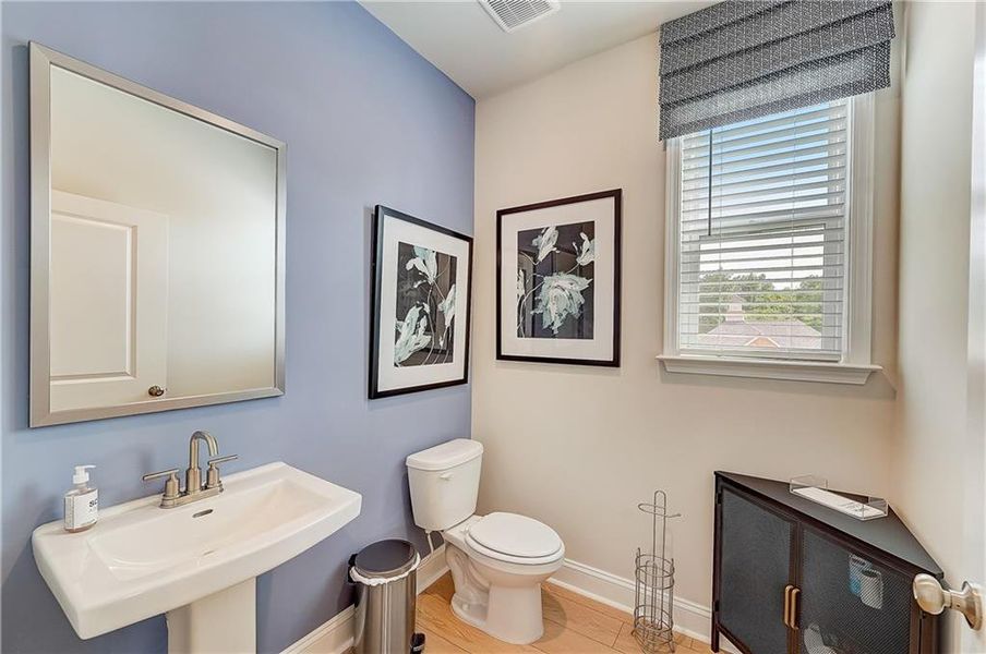 Furnished interior view inside a new home in Bailey Fence, Dacula (Image 25).