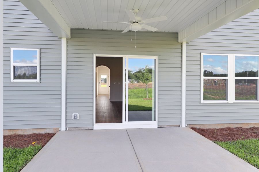 Exterior details and patio area of a home in Garden Grove, Conway (Image 27). Exterior details and patio area of a home in Garden Grove, Conway (Image 27).