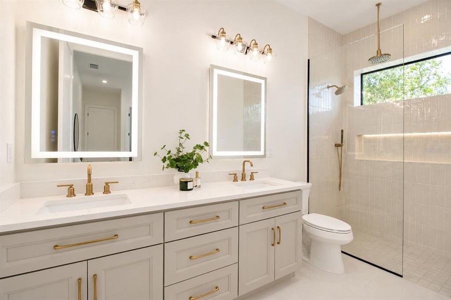 Furnished interior view inside a new home in , Sarasota (Image 33).
