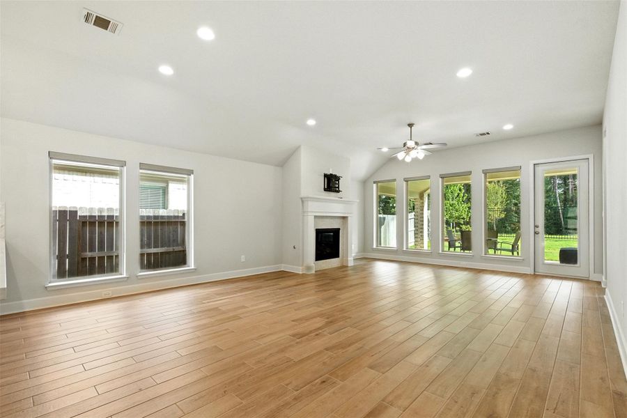 Dining and living have an abundance of natural light. Dining and living have an abundance of natural light.