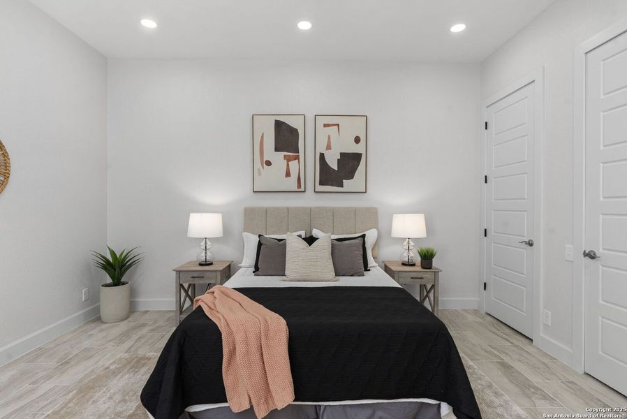 Furnished interior view inside a new home in , San Antonio (Image 7).