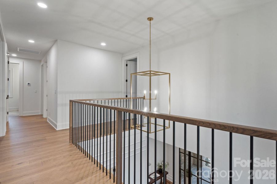 Upper level hallway