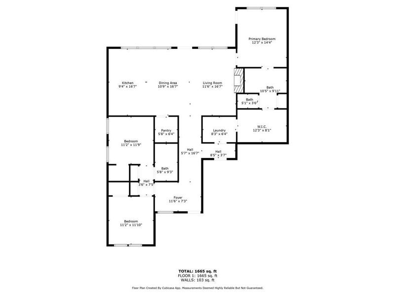 2D floor plan layout of this home in , Ellijay, GA (Image 5).