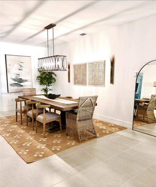 Furnished interior view inside a new home in , Punta Gorda (Image 28).