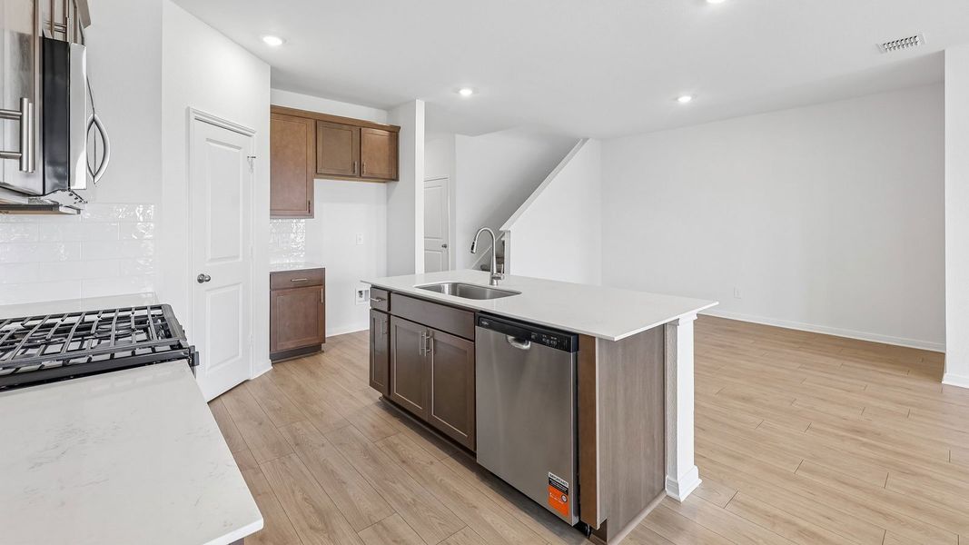 Furnished interior view inside a new home in Briarwood, Elgin (Image 10).