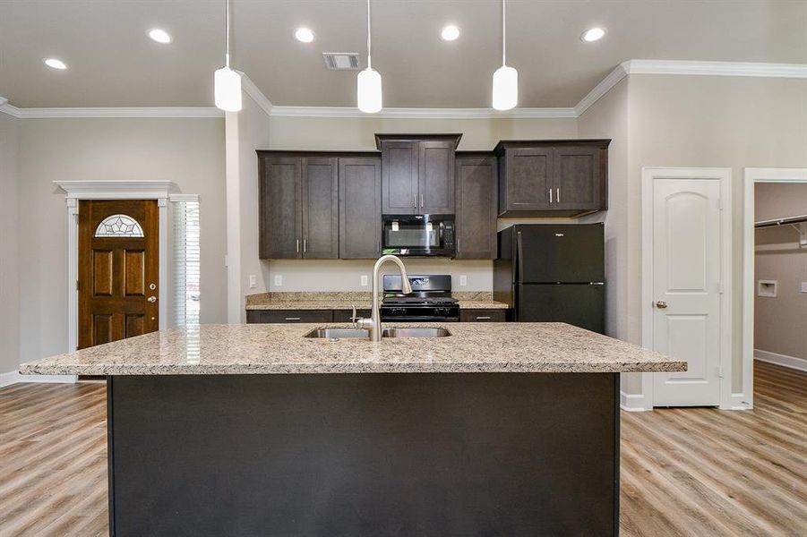 Furnished interior view inside a new home in , Houston (Image 5).