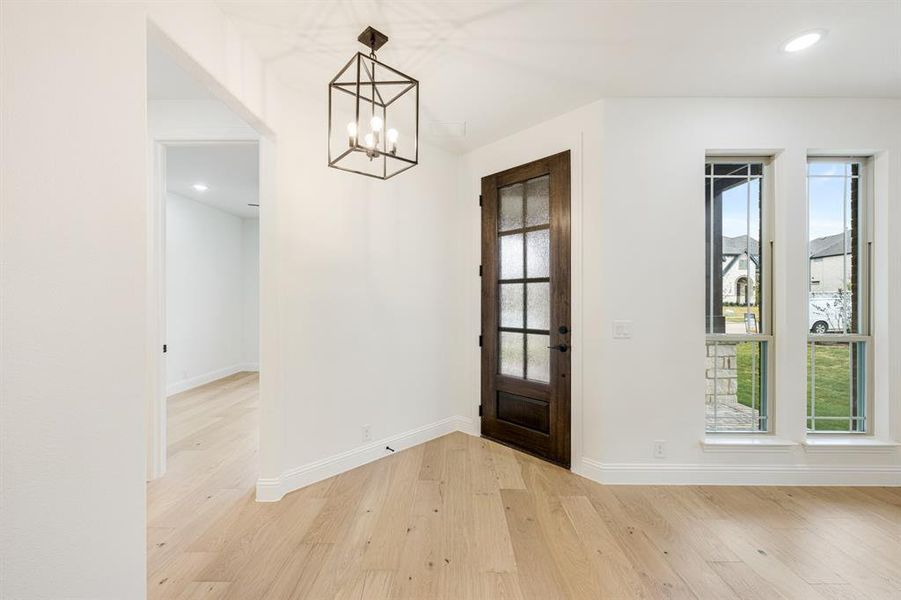 Spacious, unfurnished interior of a new home in Windsong Ranch Classic 61, Prosper (Image 21).