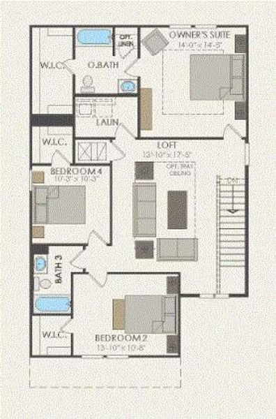 Pulte Homes, Coolidge floor plan