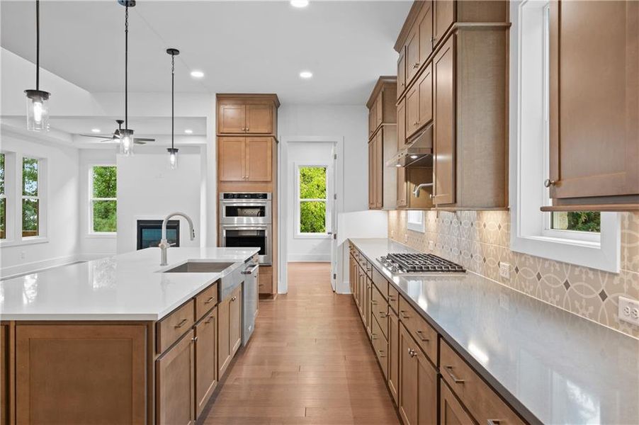 Furnished interior view inside a new home in , Cumming (Image 15).