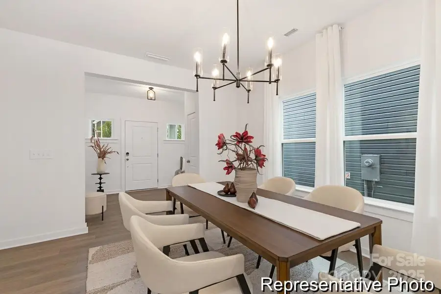 Furnished interior view inside a new home in Beaver Creek, Statesville (Image 7).